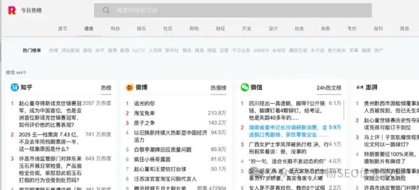 如何查找百度、抖音、微信、微博、小红书、知乎、B站、视频号、快手等7天内最热门话题